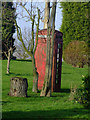 Old Red Phone Box