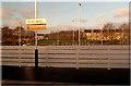 Kirkcaldy railway station platform.