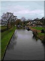 Staffordshire & Worcestershire Canal north from Hazlestrine Bridge