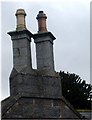 Period chimneys.