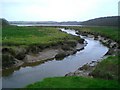 Looking to where the River Ruan meets the River Fal