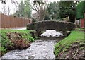 Brook & Footbridge, The Parks, Minehead