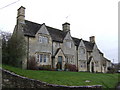 Fine stone houses in Windrush village