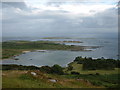 NR4348 : Ardilistry Bay from Cnoc Rhaonastil by Paul Biggin
