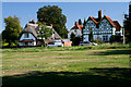 Houses on the green, Hatfield Heath