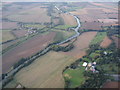 Aerial view from Paramotor of Nuneham House