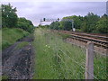 SK3968 : Path next to Railway Line by Alan Heardman