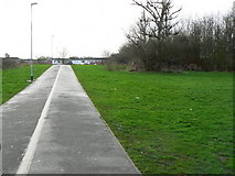 SU1884 : Footpath/cycletrack from Dorcan Way to Eldene Drive, Swindon by Brian Robert Marshall