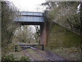 SU3428 : Bridge over Test Way by Patrick Pavey