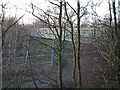 Padley Wood Footbridge viewed from Padley Wood