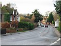 Looking SW into Wingham from junction of Preston Hill