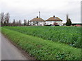 Houses viewed from Richborough Road