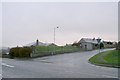 Approaching Turriff from the north on the A947.