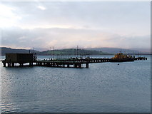 NS2477 : Admiralty Jetty, Gourock by Thomas Nugent