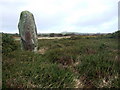 SM9135 : Rhos y Clegyrn standing stone by Natasha Ceridwen de Chroustchoff