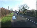 Cyclist tackling the start of the 