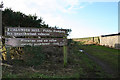 Footpath to the west of Church of Scotland at New Pitsligo.