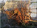 Agricultural contraption at derelict farm