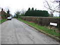 Sandypits Lane near Etwall