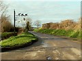 The view from the entrance to Streetly Hall Estate