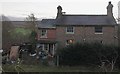 Ramshackle house by the railway line