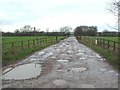 The track to the Airfield