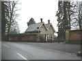 SP6340 : Gatehouse to Biddlesden House by Snidge