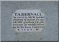 Plaque on Y Capel Tabernacl, Pantymwyn