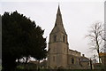 TF1406 : Etton Church on a dull December day by Chris Stafford