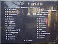 Memorial Names 1939-45