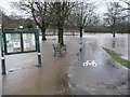 Flooded Nuttall Park Ramsbottom