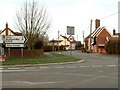 Road junction at Ashbocking