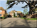 Converted oast house at junction of Wickham and Drill Lanes and The Street