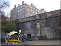 NT2574 : Scotland Street Tunnel and Play Park. by Sandy Gemmill
