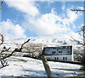 Ffynnon Wen with a dusting of snow