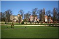 Lindum Terrace from the Arboretum