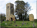 TG0433 : St Mary, Burgh Parva, Norfolk - Ruin by John Salmon
