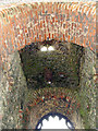 TG0433 : St Mary, Burgh Parva, Norfolk - Ruin - inside tower by John Salmon