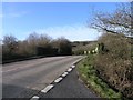 Road bridge over disused railway line