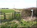 Footpath to Barleypark Farm