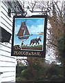 Pub sign - Plough and Sail