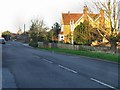 View along Sandwich Road into Ash.