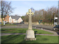 The war memorial at Newtown St Boswells