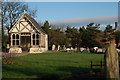 Shelter, North Road cemetery, Carrickfergus