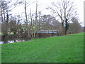 Footbridge over the Mells River