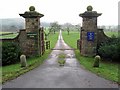 Entrance to Lower Hurst Farm