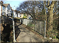 Footbridge over the Houndsden Gutter between Nestor Avenue and Deepdene Court, N21