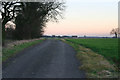 Farm road to High Park Farm