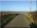 view from Smithy Croft to the sea