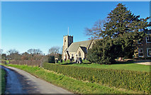 TA1345 : Church Lane, Catwick by David Wright